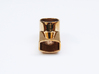 Jewelry-Inhaler Bronze 3d printed 