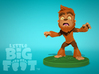 Little Bigfoot Scared Small 3d printed Little Bigfoot, Little Bigfoot
