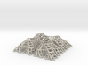 Sierpinski Square-Filling Fractal 3d printed 