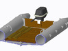 Schlauchboot Typ-B/C 1:25 (Rumpf und Boden) 3d printed 