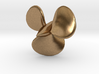 1/72 German Schnellboot Brass Propellers Left 3d printed 