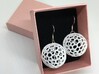 Moon Earrings 3d printed 