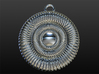 Hypnotizing Pendant of Illusion 3d printed software rendering