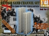 1-48 British Sand Channel Set 3d printed 