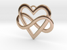 EverHeart necklace 3d printed Ever-Heart necklace - Gold
