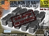 1-125 Oerlikon USN X10 Locker Closed 3d printed 