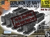 1-125 Oerlikon USN X10 Ammo Locker  3d printed 