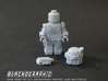 RMQ Proto Bobe Fet Kit 3d printed Removable Helmet and Backpack