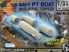 1-35 Torpedo Mk13 For PT Boat Set1 3d printed 