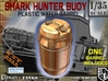 1-35 Shark Hunter Barrel 3d printed 