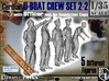 1-35 German U-Boot Set 2-2 3d printed 