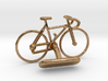 Racing Bicycle Cufflink 3d printed 
