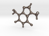 Pendant Theobromine Molecule Model 3d printed 