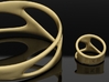 ring ||| K ||| SERIES 3d printed bracelet and ring ||| K ||| SERIES