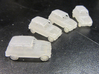 Renault 4 Hatchback 1:160 scale (Lot of 4 cars) 3d printed 