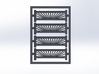 Deck Railing - Decorative Sunrise 8ft 4pk 3d printed 