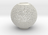 Customizable Spherical Vase 3d printed 