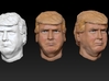 Trump head 3d printed 