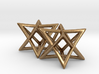 Star of David Earrings 3d printed 