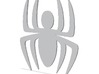 Comic Spider Symbol 3d printed 