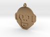 Monkey Pendant 3d printed 