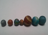 Detailed Mercury Venus Earth and Mars 3d printed Photo of Detailed Planet Set