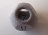 Hidden Odd Numbers D8 Dice 3d printed number 7 is visible inside