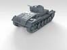 1/144 German VK 65.01 (H) Heavy Tank 3d printed 3d render showing product detail