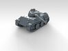 1/285 German VK 28.01 Light Tank 3d printed 3d render showing product detail