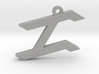 Letter ZAYIN - Paleo Hebrew -  With Chain Loop 3d printed 