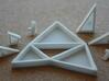 The Triangles of Pythagoras Puzzle 3d printed detail of various pieces