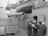 1/350 HMS Rodney 6" MKXXII Guns x6 3d printed Photo showing Sighting Ports on HMS Rodney