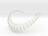 Rhombus Necklace 3d printed 