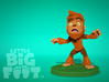 Little Bigfoot Scared Medium 3d printed Species: Little Bigfoot