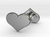 Solid Heart Earings 3d printed 