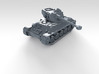 1/144 French AMX-13 75 Light Tank 3d printed 3d render showing product detail