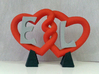Embrace of Hearts 3d printed The object similar to the one for sale that I gave to my girlfriend.