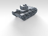 1/72 German Pz.Kpfw. T 15 Experimental Light Tank 3d printed 3d render showing product detail