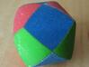 Color Pillowhedron 4cm 3d printed Assembled puzzle (view 2)