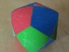 Color Pillowhedron 4cm 3d printed Assembled puzzle (view 3)