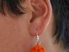 Halloween Pumpkin earrings (set - 2pcs) 3d printed Description