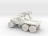 All-Terrain Vehicle 6x6 with weapons 3d printed 