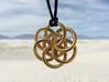 Large Woven Seed of Life Pendant 3d printed 