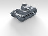 1/160 German Pz.Kpfw. III/IV Medium Tank 3d printed 3d render showing product detail