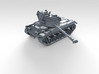 1/160 US M41 Walker Bulldog Light Tank 3d printed 3d render showing product detail