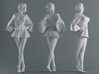 Skirt Girl-002 scale 1/10 3d printed 
