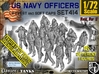 1/72 USN Officers Kapok Set414 3d printed 