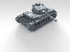 1/144 German Pz.Kpfw. IV Ausf. F2 Medium Tank 3d printed 3d render showing product detail