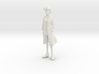 1/24 Woman Scientist in Lab Suit 3d printed 