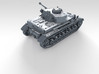 1/160 (N) German Pz.Kpfw. IV Ausf. G Medium Tank 3d printed 3d render showing product detail